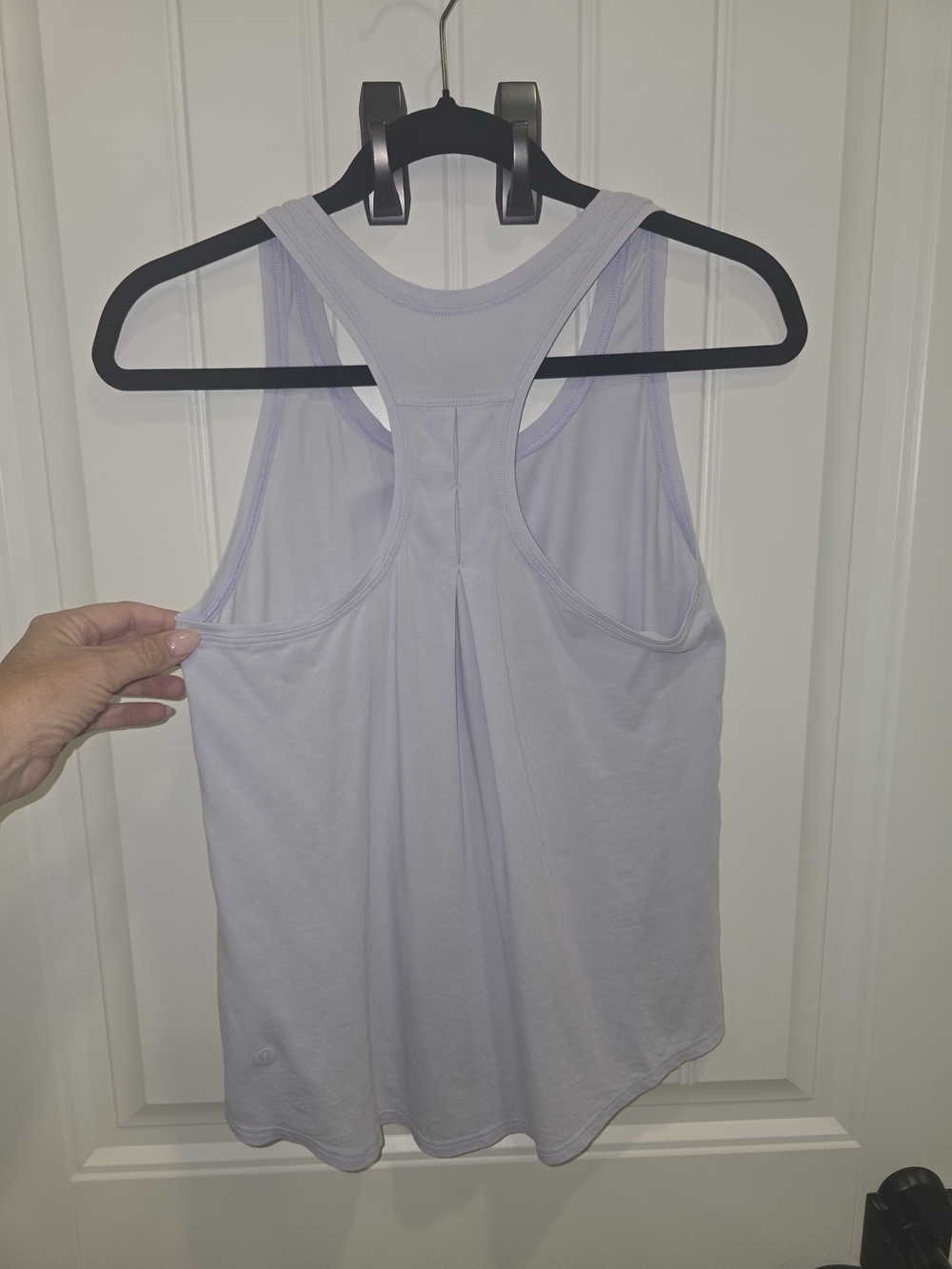 Lululemon Ruched Racerback Tank Top in Lavender Frost